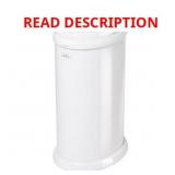 Ubbi Steel Diaper Pail - White