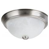 Aspen Creative 63013-1A Two-Light Flush Mount in B