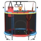 $125 60' Trampoline for Kids,5FT Adjustable for To