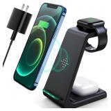 3 in 1 Wireless Charging Station, 2026 Upgraded Fa
