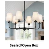 $181 Modern Farmhouse Chandelier for Dining Room,