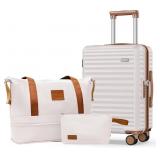 $130 SHOWKOO Carry On Luggage Hardshell Lightweigh