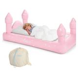 $142 FUNBOY Kids Pink Castle Sleepover Travel Bed