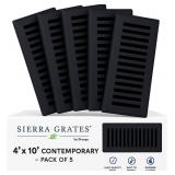 $109 5 Pcs, Sierra Grates Precision Flow 4' x 10'