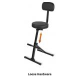 $136 STRICH Guitar Stool with Backrest, Adjustable