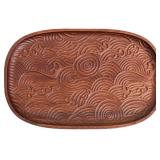 Wood Plate for Food Snack Dishes Dessert Plate Nut