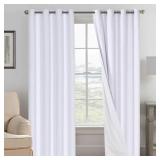 H.VERSAILTEX 100% Blackout Curtains & Linen Look G