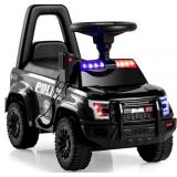 OLAKIDS Ride On Push Police Car, Toddler Foot-to-F
