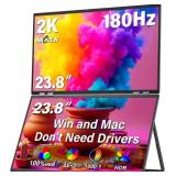 $1774 InnoView 23.8' Dual Portable Monitor 180Hz 2