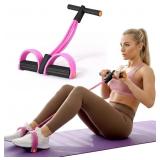 6 Tubes Fitness Elastic Foot Pedal Resistance Band