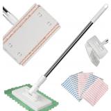 Small Mop, Long Handle Stick Lazy Mops with One-Cl