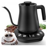 Electric Gooseneck Kettle,  1 F Temperature Contro