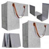 (2-PACK) Stair Basket -Foldable L-Shape step Stora