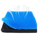 Yimiyaa Gel Seat Cushion, Double Thick Egg Gel Cus