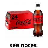 Coca-Cola Zero Sugar 16.9 fl. oz., 24 pk.