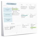 Lamare Weekly Planner Notepad   Premium Undated We