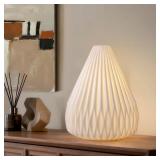 $239 RONDURE 9.1' Modern Ceramic Table Lamp, Fully