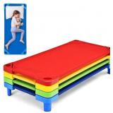 $136 DORTALA Stackable Toddler Daycare Cots, Pack