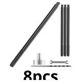 4pcs Heavy Duty Floating Shelf Brackets for 3/4 1.