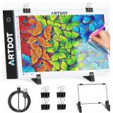ARTDOT A4 Light Pad for Diamond Painting Accessori