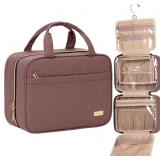 NISHEL Travel Toiletry Bag for Women, Portable Han