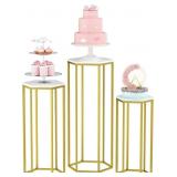 $118 Urban Deco Cylinder Stands for Party, Set of