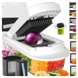 8 Blade All-in-1 Vegetable Chopper Mandoline Slice