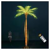 4.6FT Artificial Palm Trees for Outdoors Pool Deco