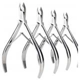LePinko 4 Packs Upgraded Cuticle Trimmer kit, Shar