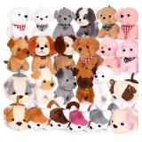 Niceup 24PCS Small Stuffed Animals Bulks Adopt a P