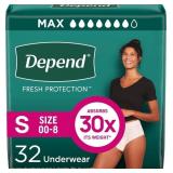 Depend FIT-FLEX Adult Incontinence Underwear for W