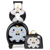 BABY JOY Kids Luggage, 4 Pieces 14' Kids Carry on