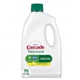 Cascade Free & Clear Dishwasher Detergent Gel - 75