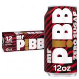 Mr. Pibb Kickin' Cherry Zero Sugar Soda - 12pk/ 12