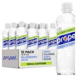 Mixed lot of 12 Propel Fitness Water (500mL)