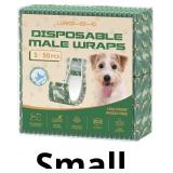 Dog Diapers Male,50 Count Small Male Dog Diapers D