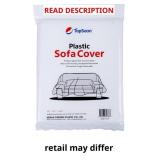 Topsoon Plastic Sofa Couch Cover Furniture Cover f