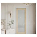 $349 Interior of the door in unfinished pine slab