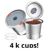 Lot of 2: Noalto Reusable K Cups for Keurig 2/1 (2