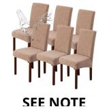 $128 Genina Waterproof Dining Room Chair Covers 4
