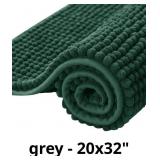 SUBRTEX Bathroom Rugs, 20' x 32' Chenille Bath Rug