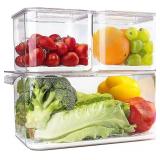 elabo Fruit Storage Containers for Fridge Fresh Pr