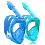 QingSong Kids Snorkel Mask Full Face, Snorkeling S