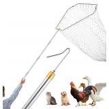Chicken Catching Net ,30 to 75 inches Adjustable P