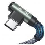 AINOPE USB C Cable 2-Pack, 6.6ft 3.1A Type C Cable