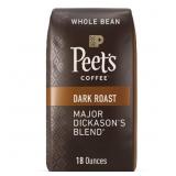 Peet's Major Dickason Dark Roast Whole Bean Coffee