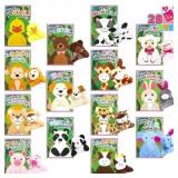 Joyfy 28 Pcs Valentines Day Gifts Cards with Anima