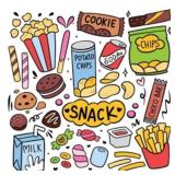 Mixed lot of breakfast snacks