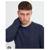 Buffalo Men's Cabled Pullover