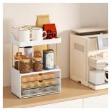 $122 3 Drawers Makeup Organizer - 5 Tier Bathroom